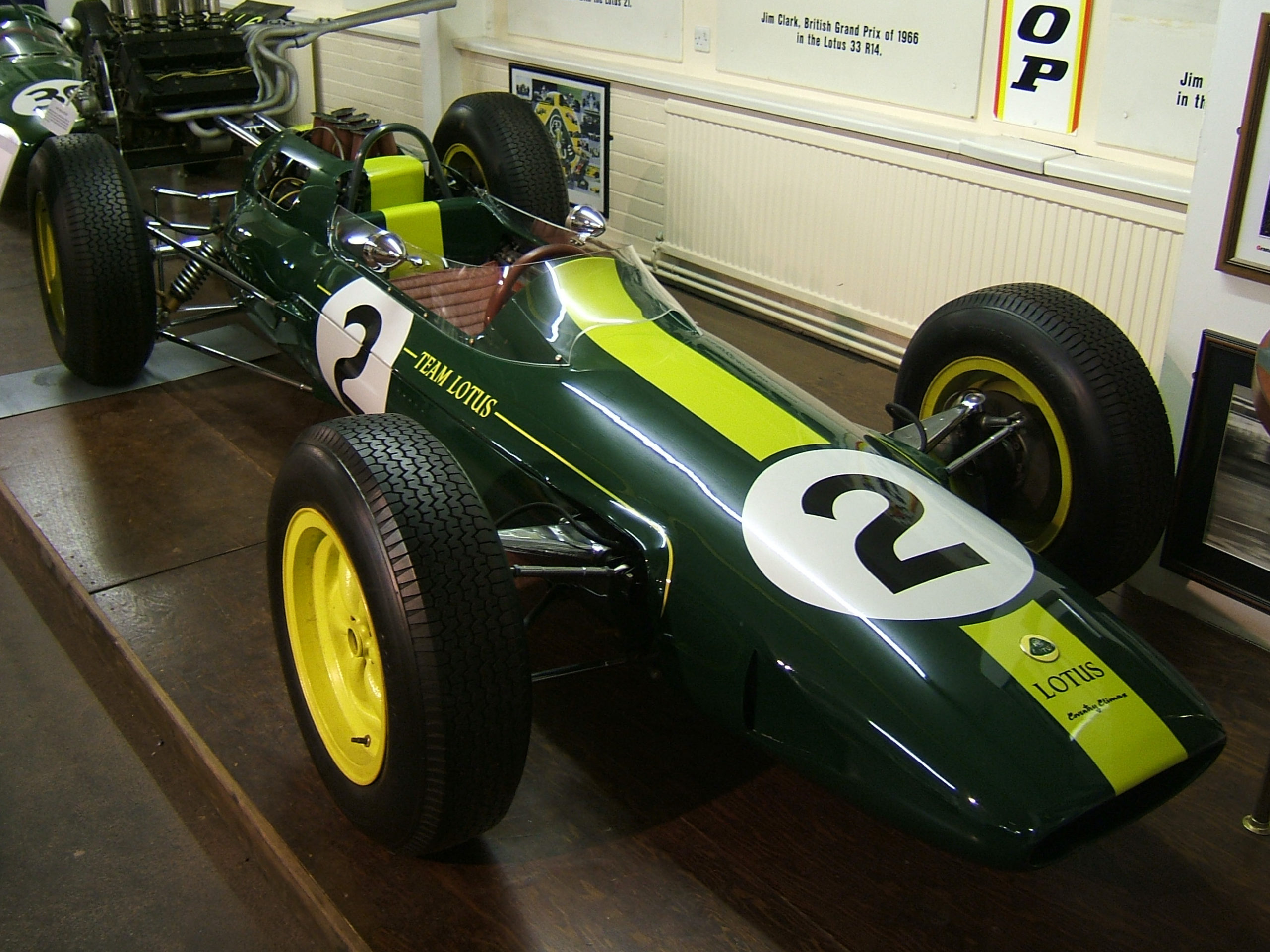 Lotus 25 - Jim Clark - Donington